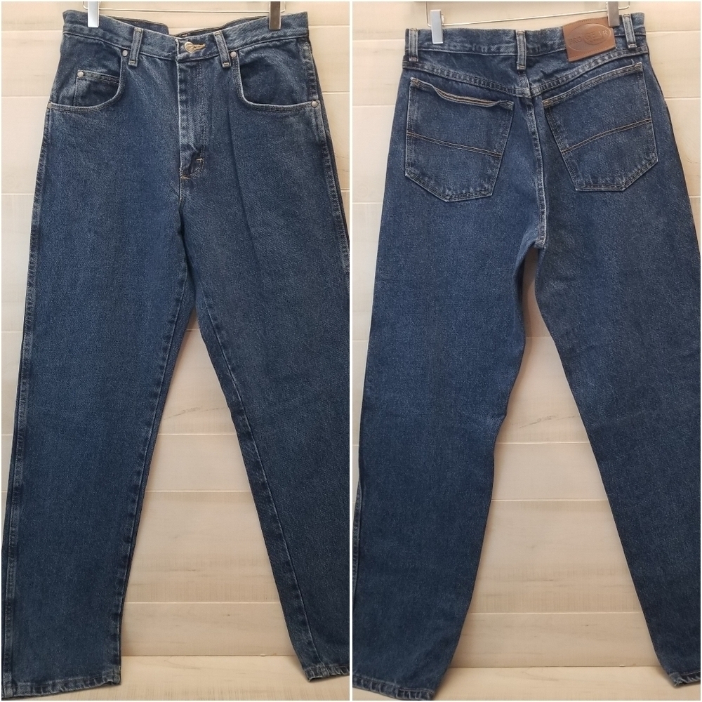 {32x32} Wrangler Pro Gear Men's Jeans Medium Wash Blue